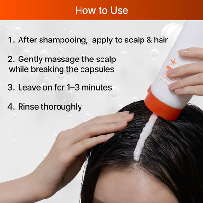 lilyeve GROWTURN Capsule Treatment – Squalane & Exosome Hair Growth Mask for Damaged Hair, Korean Scalp Treatment, Sulfate & Silicone Free, 7.78 fl oz Avelisse