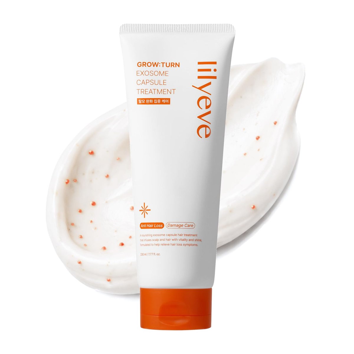 lilyeve GROWTURN Capsule Treatment – Squalane & Exosome Hair Growth Mask for Damaged Hair, Korean Scalp Treatment, Sulfate & Silicone Free, 7.78 fl oz Avelisse