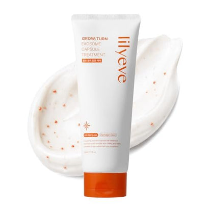 lilyeve GROWTURN Capsule Treatment – Squalane & Exosome Hair Growth Mask for Damaged Hair, Korean Scalp Treatment, Sulfate & Silicone Free, 7.78 fl oz Avelisse