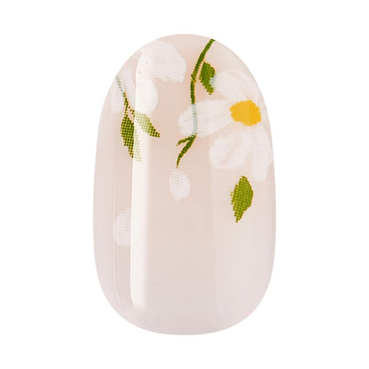 Kiss imPRESS Velvet Bunny Press-On Nails – No Glue Mani, Short Oval Shape, Green/Beige, 30 Nails Avelisse