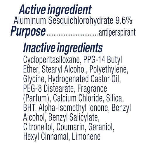 Degree 3in1 Antiperspirant Deodorant 4-Pack, Sexy Intrigue, 72-Hour Protection Against Sweat, Odor and Stains, 2.6 oz Each Avelisse