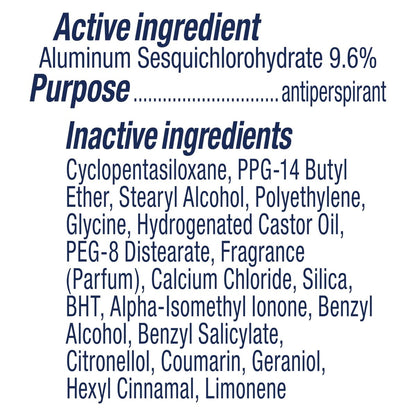 Degree 3in1 Antiperspirant Deodorant 4-Pack, Sexy Intrigue, 72-Hour Protection Against Sweat, Odor and Stains, 2.6 oz Each Avelisse