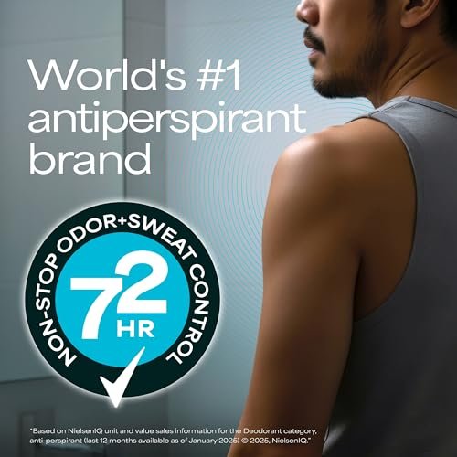 Degree Men Antiperspirant Deodorant Cool Rush 4-Pack, 72-Hour Sweat & Odor Protection, 2.6 oz Each Avelisse