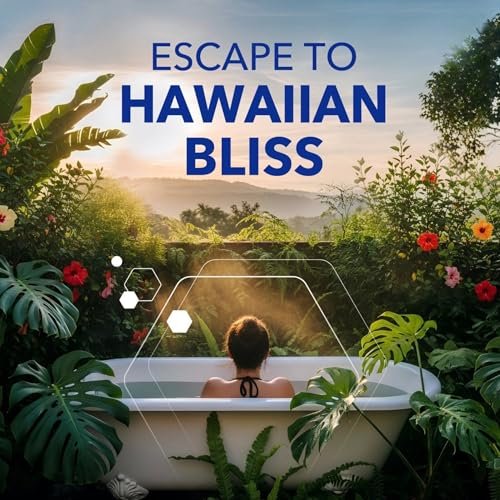 Dr Teal's Hawaiian Bliss Body Wash with Alaea Red Sea Salt, Papaya and Hibiscus, Magnesium and Essential Oils, 24 Fl Oz, 2 Pack Avelisse