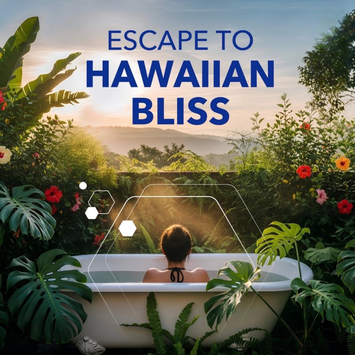 Dr Teal's Hawaiian Bliss Body Wash with Alaea Red Sea Salt, Papaya and Hibiscus, Magnesium and Essential Oils, 24 Fl Oz, 2 Pack Avelisse