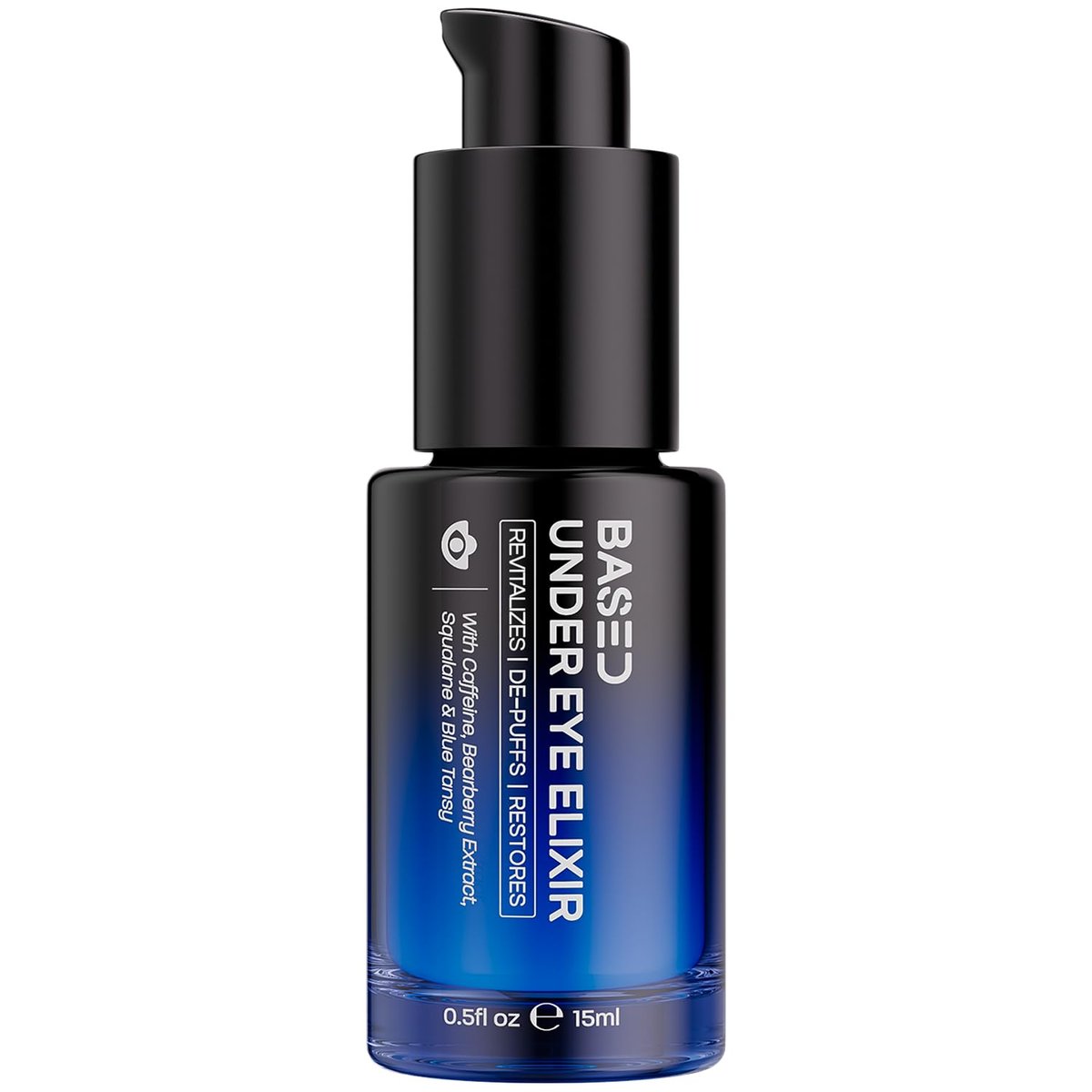 BASED Under Eye Elixir - Hydrating & Refreshing Eye Cream, 0.5 fl oz Avelisse