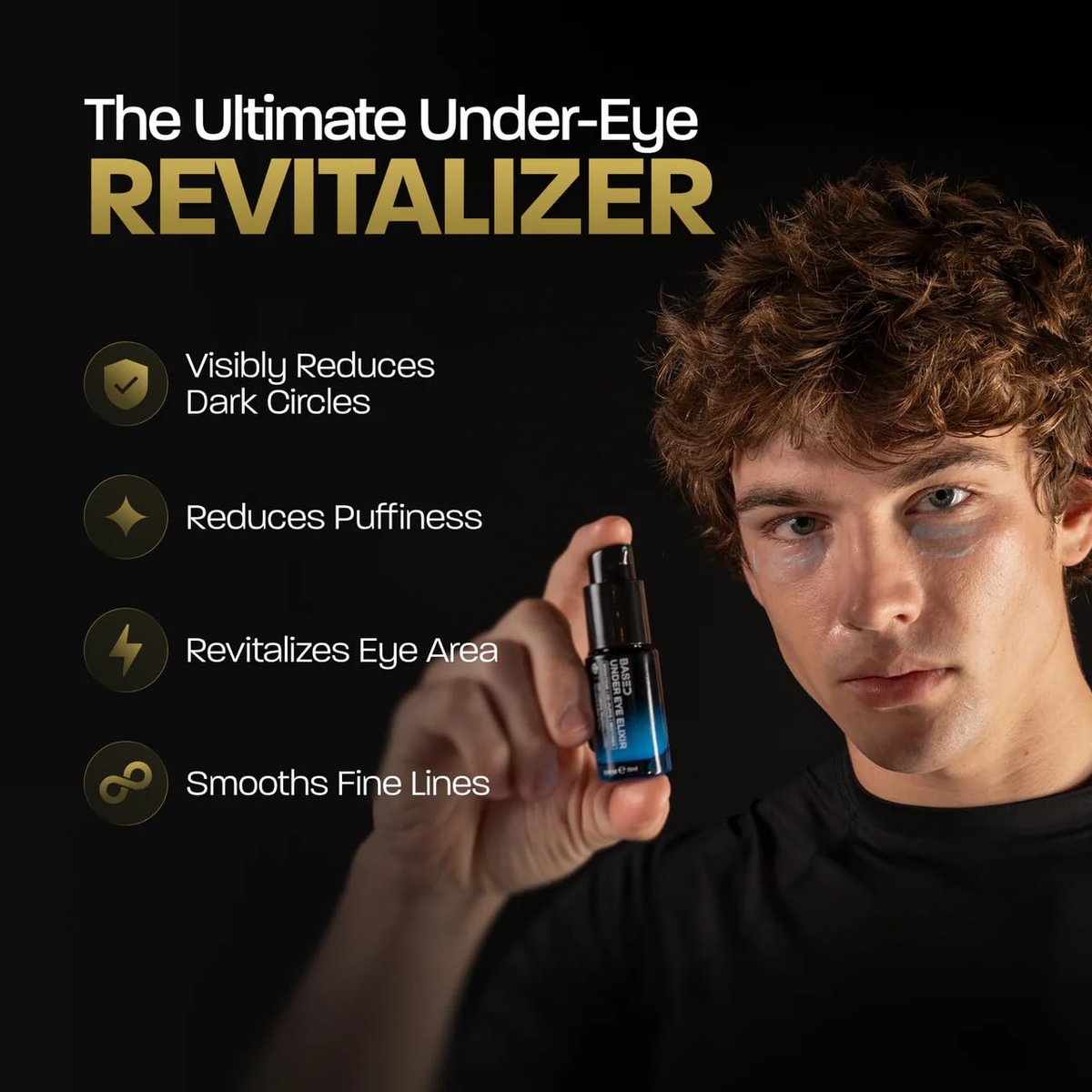 BASED Under Eye Elixir - Hydrating & Refreshing Eye Cream, 0.5 fl oz Avelisse