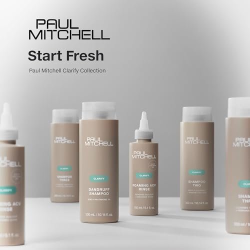 Paul Mitchell Dandruff Shampoo with 1% Zinc Pyrithione – Daily Use, Color Safe, for Dandruff-Prone Scalps & All Hair Types (10.14 oz) Avelisse