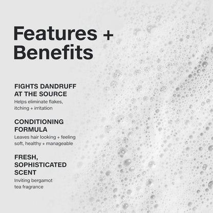 Paul Mitchell Dandruff Shampoo with 1% Zinc Pyrithione – Daily Use, Color Safe, for Dandruff-Prone Scalps & All Hair Types (10.14 oz) Avelisse