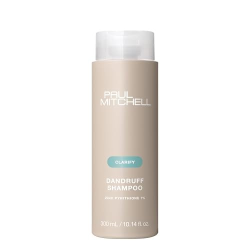 Paul Mitchell Dandruff Shampoo with 1% Zinc Pyrithione – Daily Use, Color Safe, for Dandruff-Prone Scalps & All Hair Types (10.14 oz) Avelisse