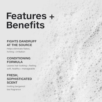 Paul Mitchell Dandruff Shampoo with 1% Zinc Pyrithione – Daily Use, Color Safe, for Dandruff-Prone Scalps & All Hair Types (10.14 oz) Avelisse