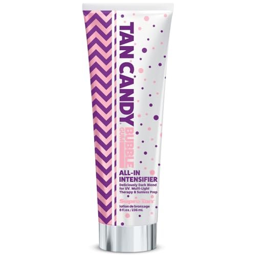 Supre Tan Candy Bubble Gum All-In Intensifier Dark Blend for UV, Multi Light Therapy and Sunless Prep 8oz - görsel 2