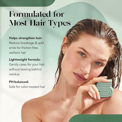 Kitsch Rosemary & Biotin Shampoo Bar for Hair Growth, Strengthening & Volumizing – Sulfate-Free, Paraben-Free, Silicone-Free – 3.5 oz Avelisse