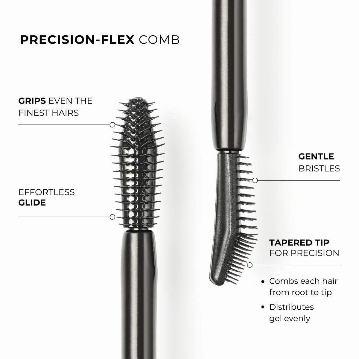 Wunderbrow Frame & Set Brow Gel - Clear Eyebrow Gel for Long-Lasting Flexible Hold, Flake-Free & Zero Residue Avelisse