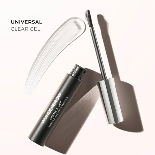Wunderbrow Frame & Set Brow Gel - Clear Eyebrow Gel for Long-Lasting Flexible Hold, Flake-Free & Zero Residue Avelisse