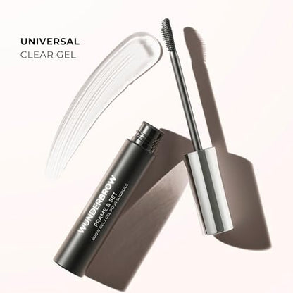 Wunderbrow Frame & Set Brow Gel - Clear Eyebrow Gel for Long-Lasting Flexible Hold, Flake-Free & Zero Residue Avelisse