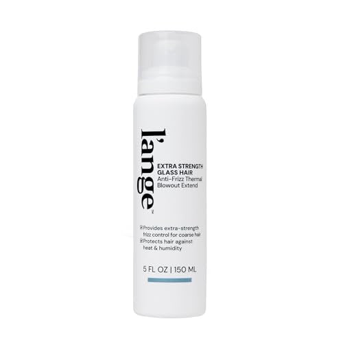 L'ANGE HAIR Extra Strength Glass Hair Anti-Frizz Thermal Blowout Extend Heat Protectant Spray, 5 fl oz Avelisse