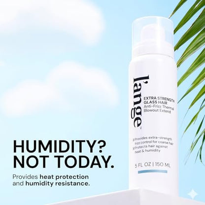 L'ANGE HAIR Extra Strength Glass Hair Anti-Frizz Thermal Blowout Extend Heat Protectant Spray, 5 fl oz Avelisse