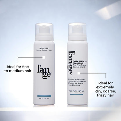 L'ANGE HAIR Extra Strength Glass Hair Anti-Frizz Thermal Blowout Extend Heat Protectant Spray, 5 fl oz Avelisse