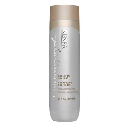 Kenra Platinum Luxe Shine Shampoo | High Shine Smoothing Shampoo for Frizzy & Dull Hair | Sulfate Free & Color Safe 8.5oz Avelisse