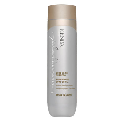 Kenra Platinum Luxe Shine Shampoo | High Shine Smoothing Shampoo for Frizzy & Dull Hair | Sulfate Free & Color Safe 8.5oz Avelisse