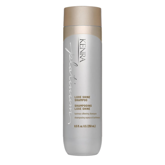 Kenra Platinum Luxe Shine Shampoo | High Shine Smoothing Shampoo for Frizzy & Dull Hair | Sulfate Free & Color Safe 8.5oz Avelisse