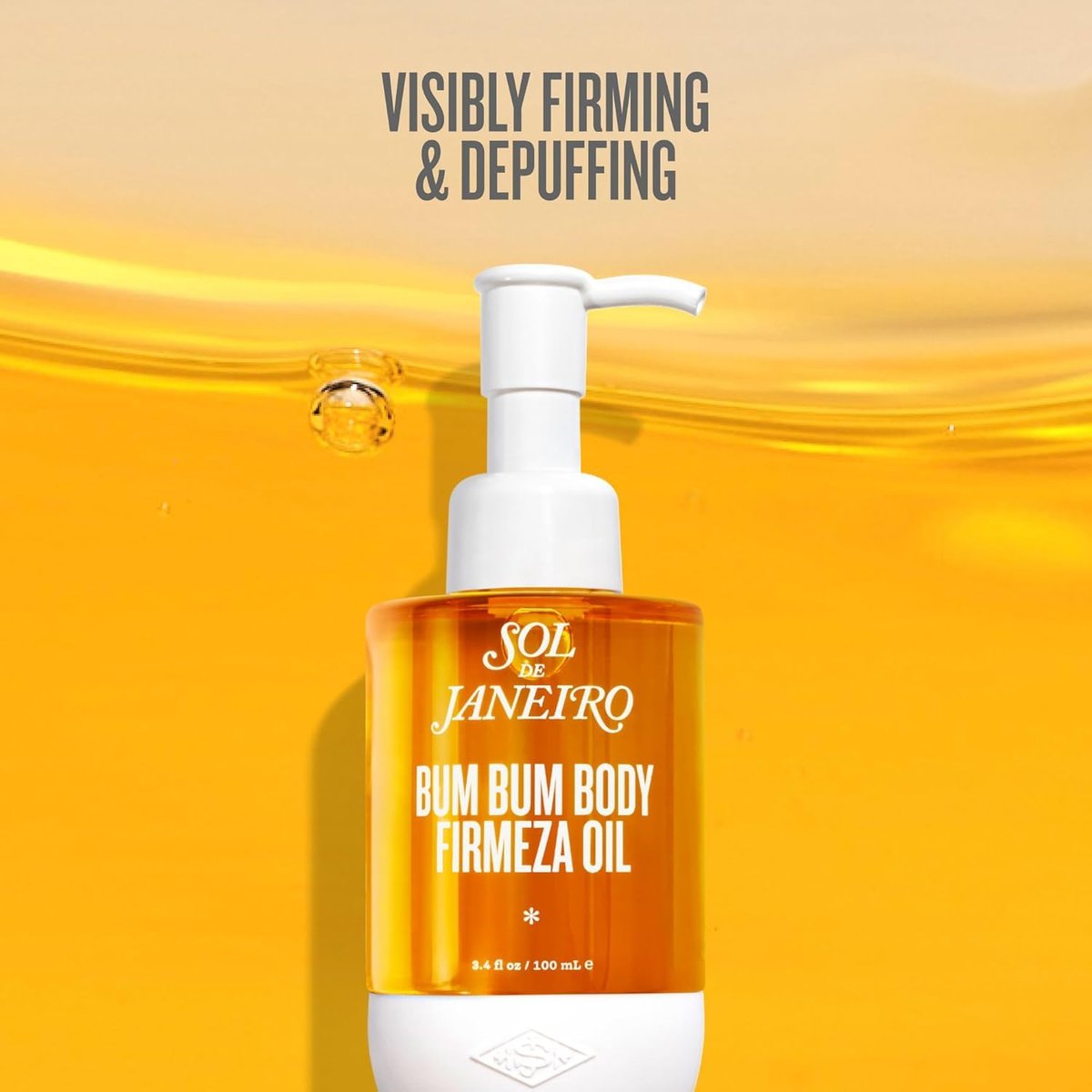 Sol de Janeiro Bum Bum Cream and Firmeza Body Oil Bundle – 11.5 oz Set Avelisse