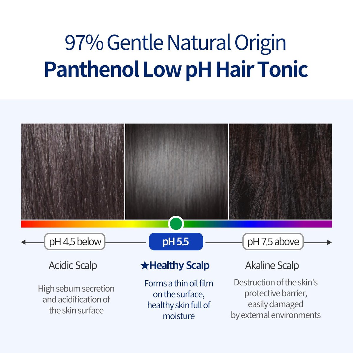 COSNORI 8GROW Pro-Vit B5 Hair Tonic - Scalp Spray for Thinning Hair & Loss, Leave-In Tonic, Strengthening & Thickening Care with Peptides & Botanical Ingredients, Menthol (3.38 fl oz) - görsel 11