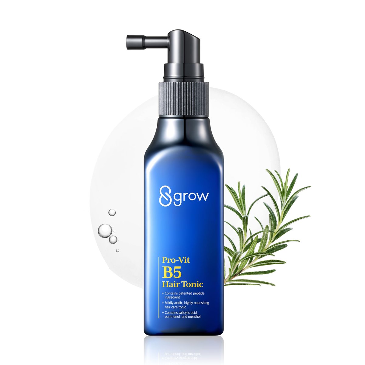 COSNORI 8GROW Pro-Vit B5 Hair Tonic - Scalp Spray for Thinning Hair & Loss, Leave-In Tonic, Strengthening & Thickening Care with Peptides & Botanical Ingredients, Menthol (3.38 fl oz) - görsel 1