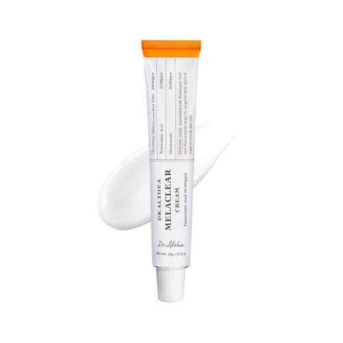 Dr.Althea Melaclear Cream: Niacinamide & Tranexamic Acid Face Moisturizer for Dark Spots & Hyperpigmentation – Korean Vegan Skincare, 0.70 Fl Oz Avelisse