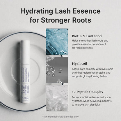 Dr.Althea Lash Boost Serum – Vegan Lash Essence with Biotin, Panthenol & 12-Peptide Complex for Stronger, Glossier Lashes (0.30 Fl Oz) Avelisse