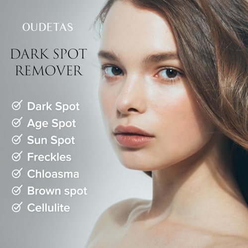 Dark Spot Remover for Face & Body – Sun & Age Spot Corrector, Melasma & Hyperpigmentation Brightening Serum with Roller (0.5 Fl Oz) - görsel 4