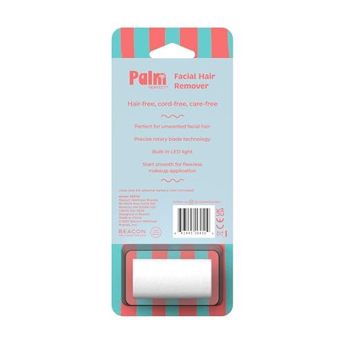 PalmPerfect Facial Hair Remover for Women – Portable Lipstick-Sized Shaver with LED Light - görsel 12