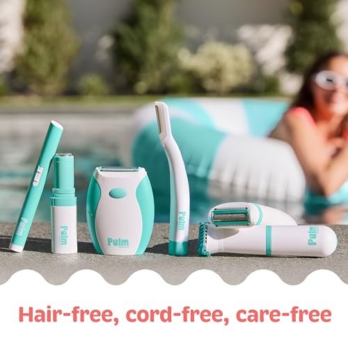 PalmPerfect Facial Hair Remover for Women – Portable Lipstick-Sized Shaver with LED Light - görsel 14