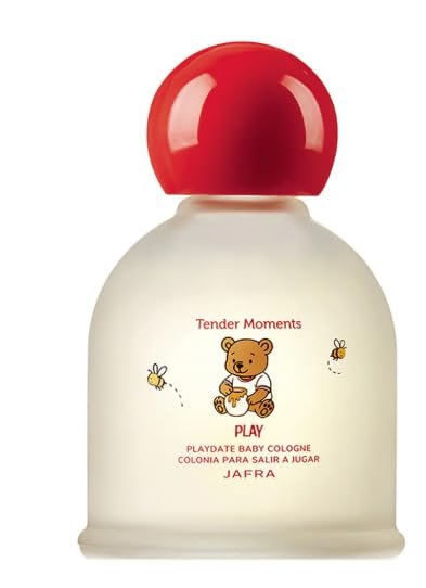 Jjafra Playdate Tender Moments Baby Cologne for Boys and Girls – Gentle Baby Perfume for Newborns, Toddlers, and Kids (3.4 Fl Oz) Avelisse