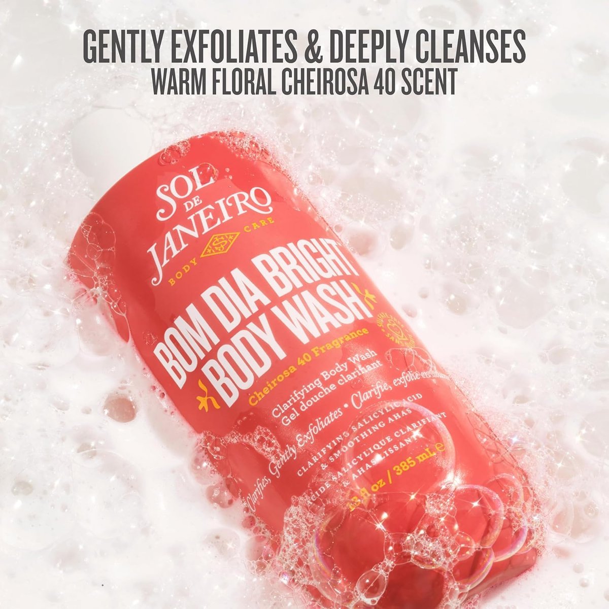 Sol de Janeiro Scent Your Shower Travel Size Quad – Body Wash Discovery Set, Brazilian Play, Beija Flor, Bom Dia, Delicia Drench, 3 fl oz Each Avelisse