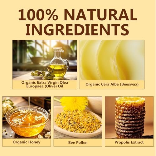 Bee Venom Skin Treatment Cream - Natural Formula Moisturizer for All Skin Types, 2.1 fl oz - görsel 10