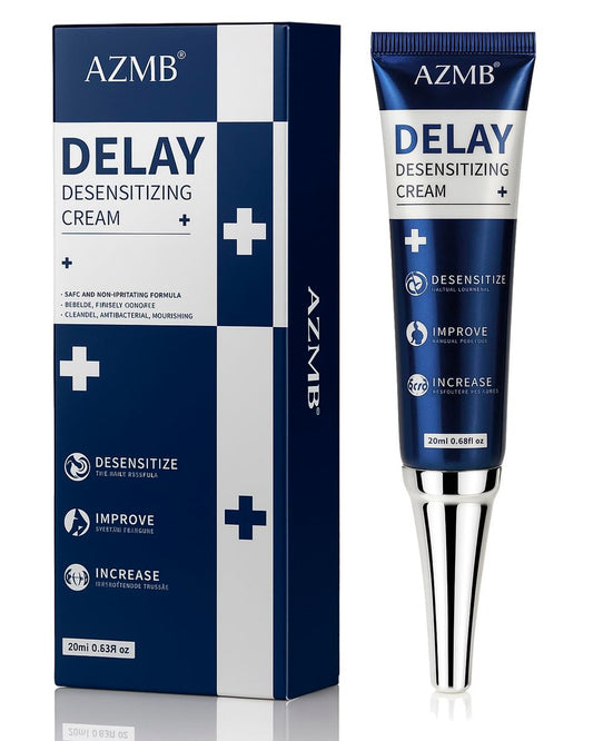 Delay Cream for Men – Increase Length & Girth, Moisturizing & Numbing Climax Control Desensitizer for Lasting Longer in Bed Avelisse