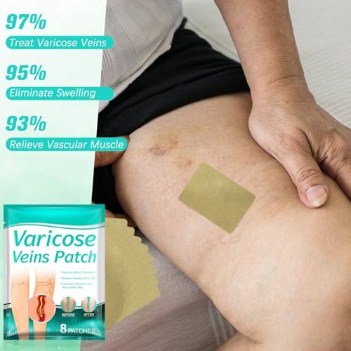 Diinou 2 Pack LegRenew Varicose Veins Patch - Professional Varicose Veins Treatment for Legs with Natural Ingredients - görsel 6