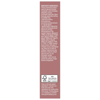 Pacifica Vanilla Whip Lip Buttercream - Tinted Lip Balm, Vegan & Cruelty-Free, Rich Cushion Texture, Lasting Hydration & Soft Shine Avelisse
