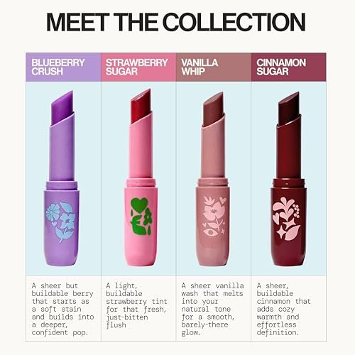 Pacifica Vanilla Whip Lip Buttercream - Tinted Lip Balm, Vegan & Cruelty-Free, Rich Cushion Texture, Lasting Hydration & Soft Shine Avelisse