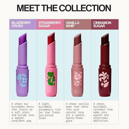 Pacifica Vanilla Whip Lip Buttercream - Tinted Lip Balm, Vegan & Cruelty-Free, Rich Cushion Texture, Lasting Hydration & Soft Shine Avelisse