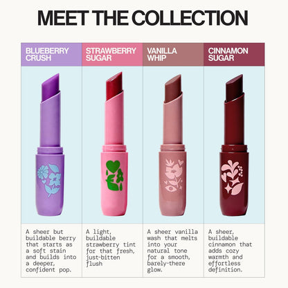 Pacifica Vanilla Whip Lip Buttercream - Tinted Lip Balm, Vegan & Cruelty-Free, Rich Cushion Texture, Lasting Hydration & Soft Shine Avelisse