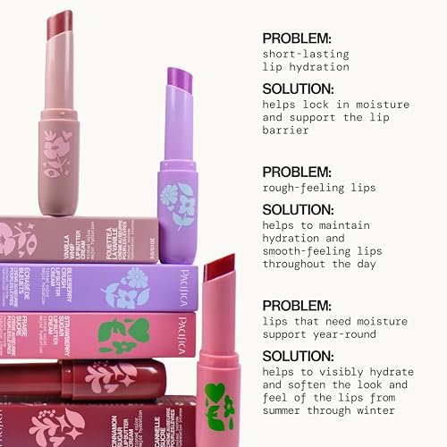 Pacifica Vanilla Whip Lip Buttercream - Tinted Lip Balm, Vegan & Cruelty-Free, Rich Cushion Texture, Lasting Hydration & Soft Shine Avelisse