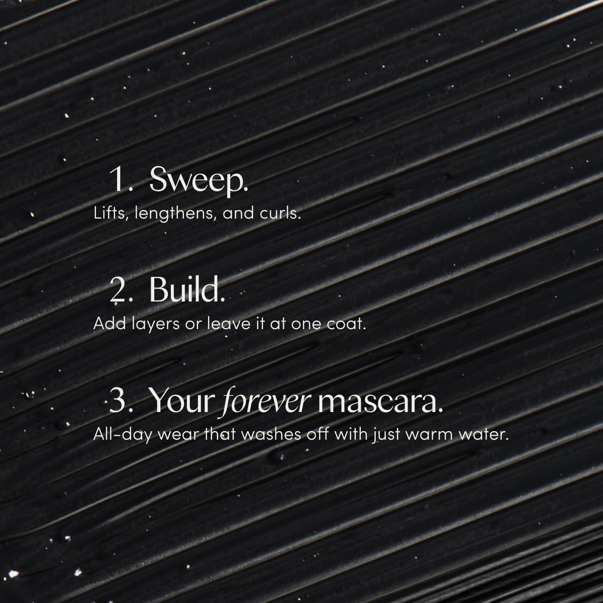 Ravie Beauty Effortless Lash Classic Curve Mascara Black - Lengthening & Volumizing, Smudge Proof, Flake Free, Buildable, Long Lasting, Washes Off with Warm Water Avelisse