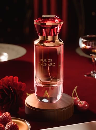 Atralia Rouge Orchard Eau de Parfum 100ml – Fruity Floral Perfume for Women, Raspberry, Rose, Cherry, Vanilla & Patchouli, Long Lasting Elegant Feminine Fragrance Avelisse