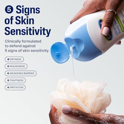 Cetaphil Ultra Gentle Refreshing Body Wash, Refreshing Scent for Dry to Normal, Sensitive Skin, 16.9 Fl Oz, with Aloe Vera & Vitamin B5, Hypoallergenic, Dermatologist Tested