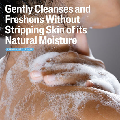 Cetaphil Ultra Gentle Refreshing Body Wash, Refreshing Scent for Dry to Normal, Sensitive Skin, 16.9 Fl Oz, with Aloe Vera & Vitamin B5, Hypoallergenic, Dermatologist Tested