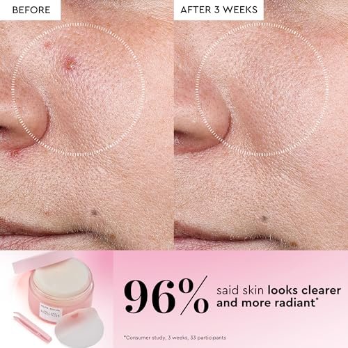 Glow Recipe LHA + AHA Exfoliating Toner Pads – Korean Pore Minimizer & Hydrating Toner with 5 Gentle Acids, Watermelon Enzymes, and Botanicals (60 Pads) Avelisse