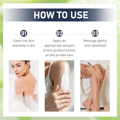 Egmsic 2-Pack Incontinence Cream for Women - Moisturizing Body Cream for Incontinence Control, Lightweight & Non-Greasy Formula (0.5 Fl Oz Each) Avelisse